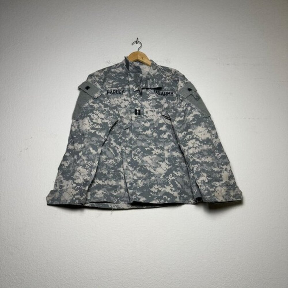 US Army Military Field Utility Uniform Coat Jacket Men S Camo Combat Zip Up